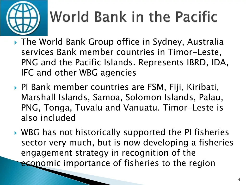 the world bank group office in sydney australia