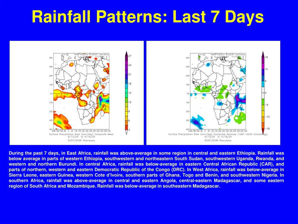 rainfall patterns last 7 days