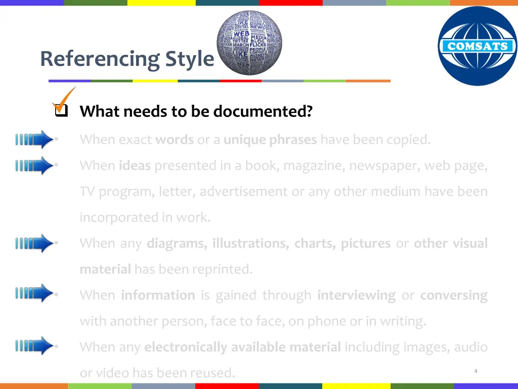 referencing style 1