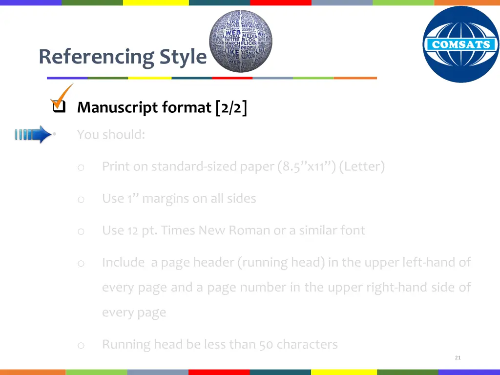 referencing style 18