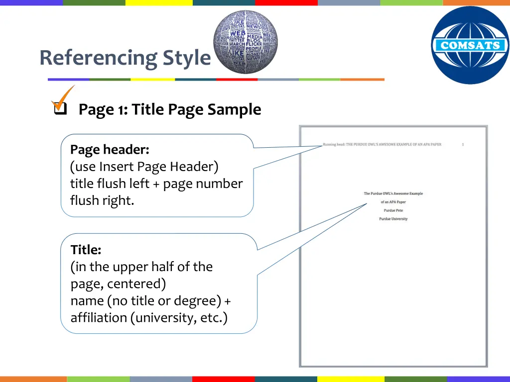 referencing style 20