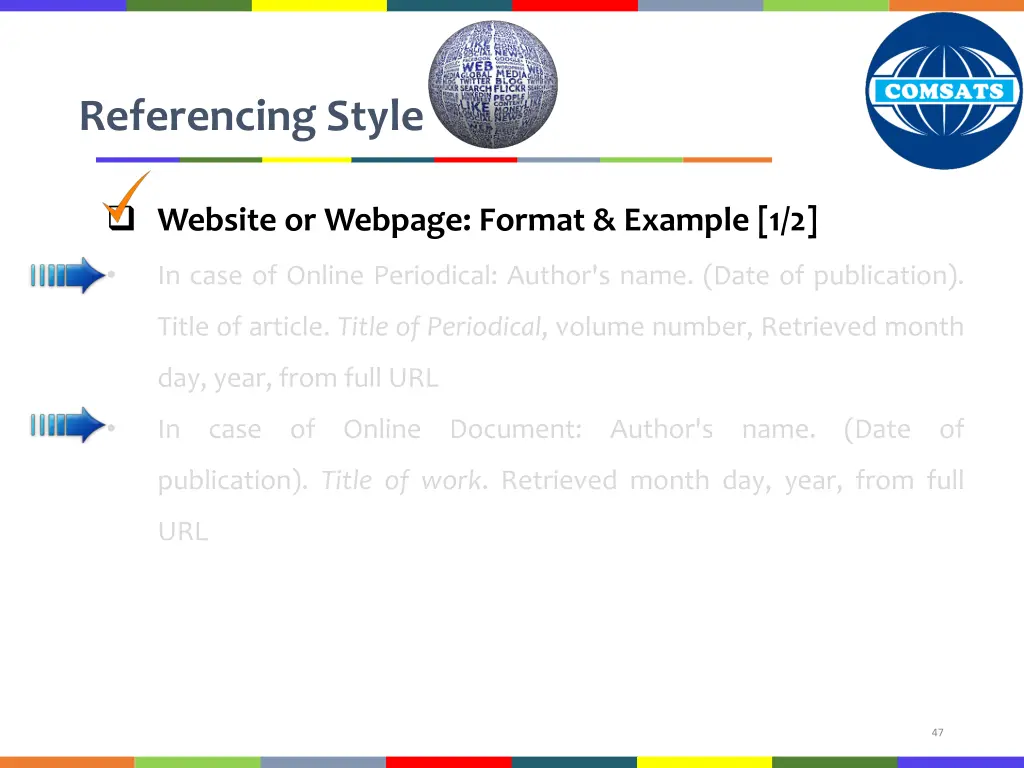 referencing style 44