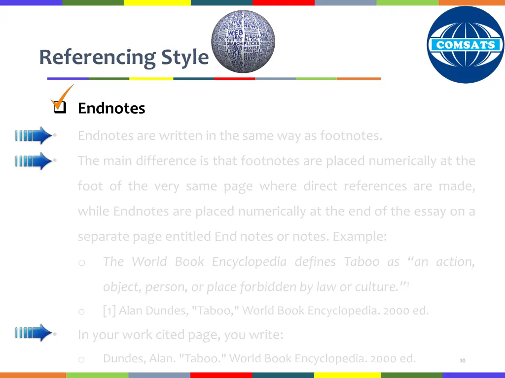 referencing style 7