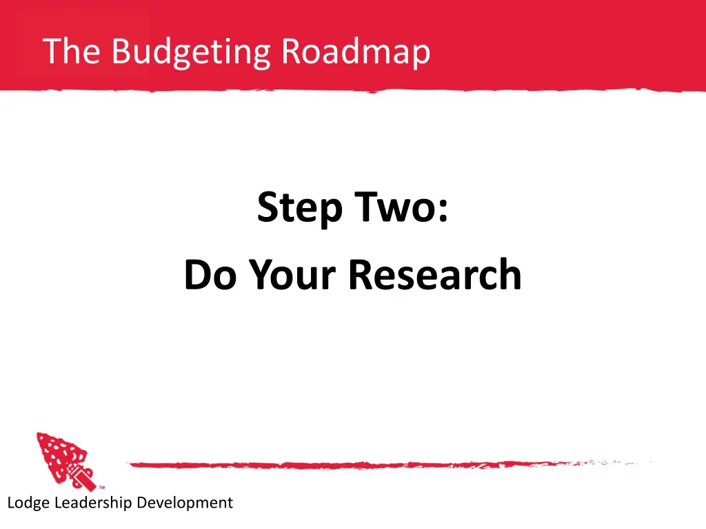 the budgeting roadmap 1