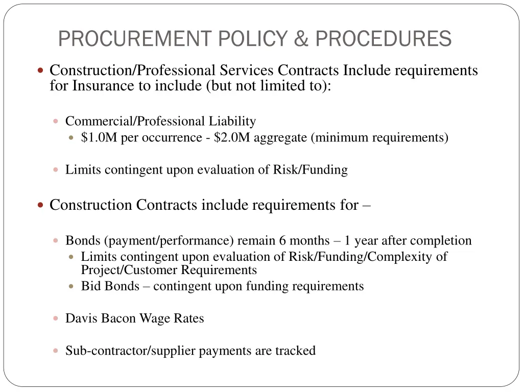 procurement policy procedures 2