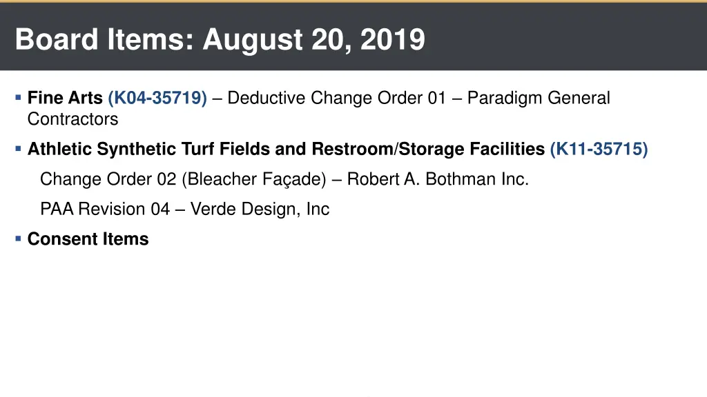 board items august 20 2019 1