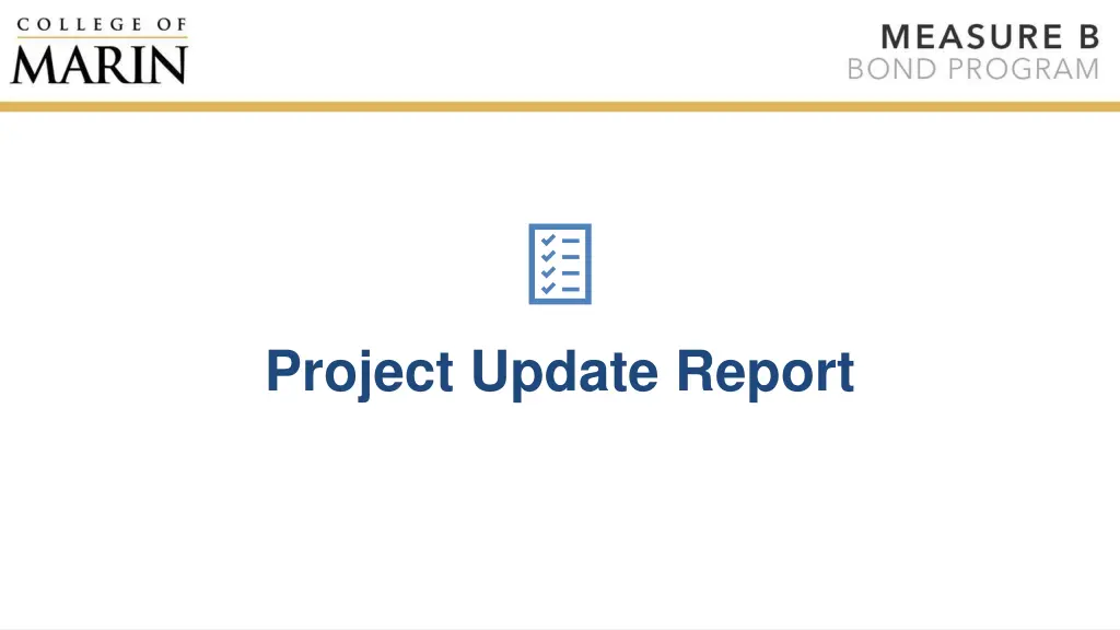 project update report