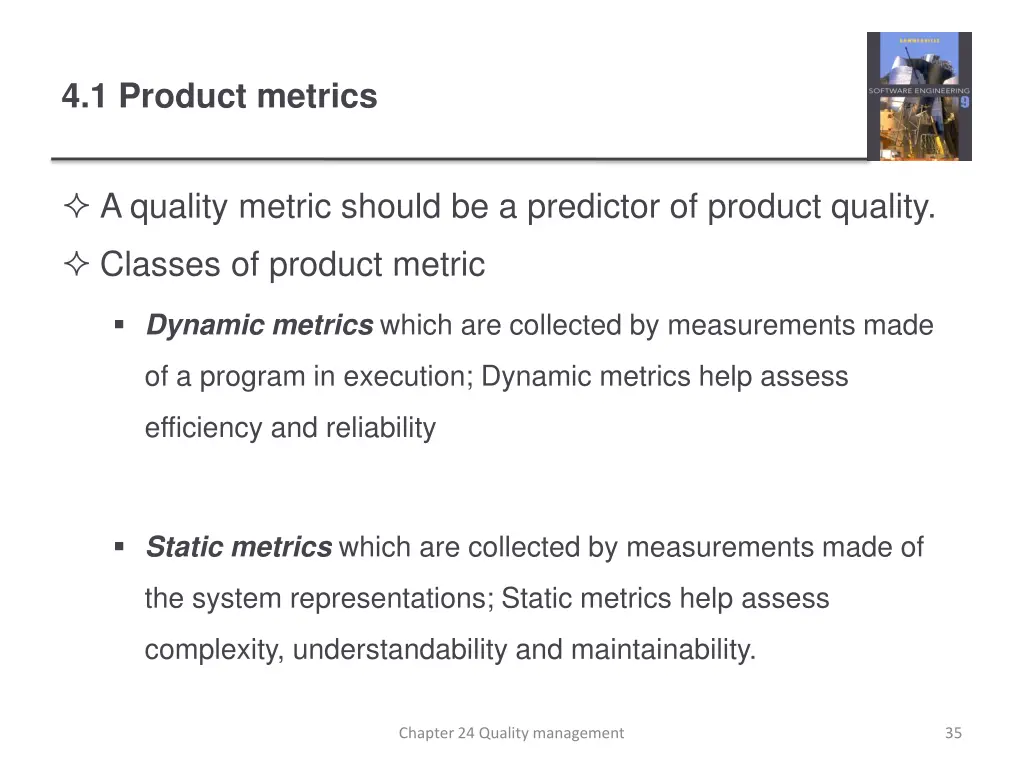 4 1 product metrics