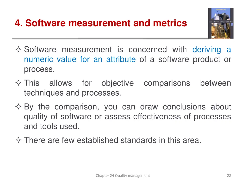 4 software measurement and metrics