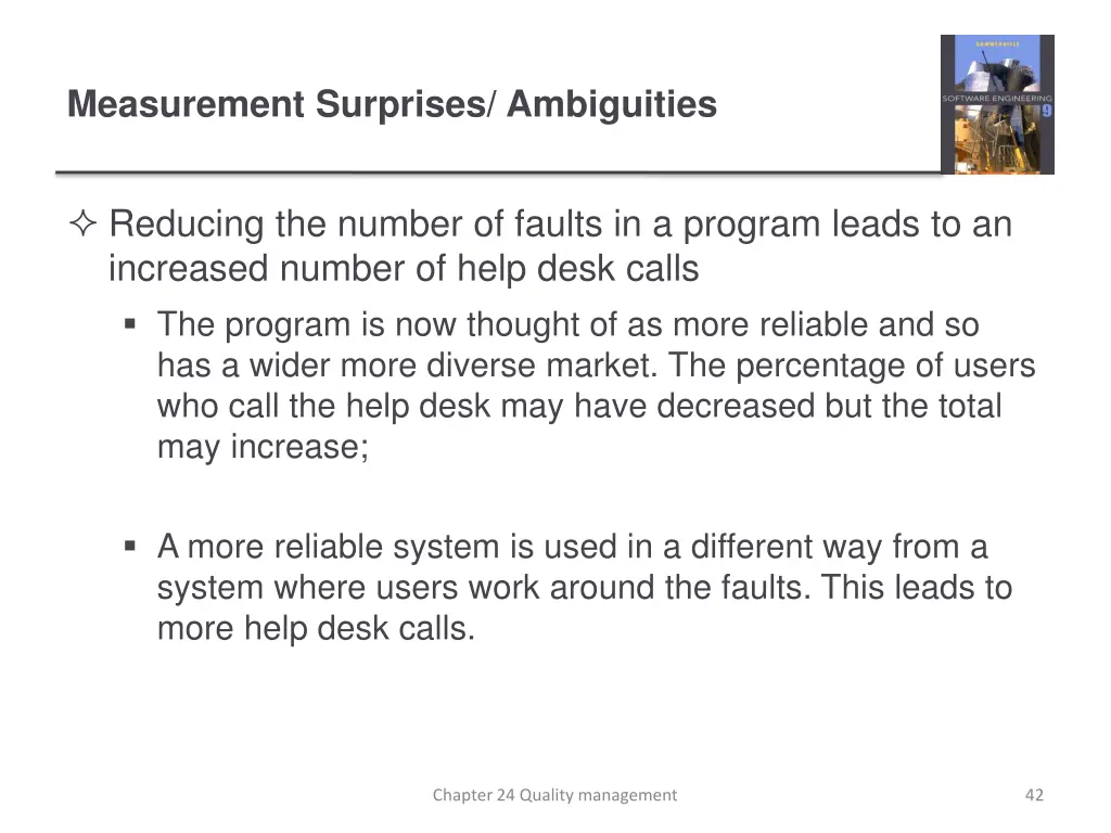 measurement surprises ambiguities