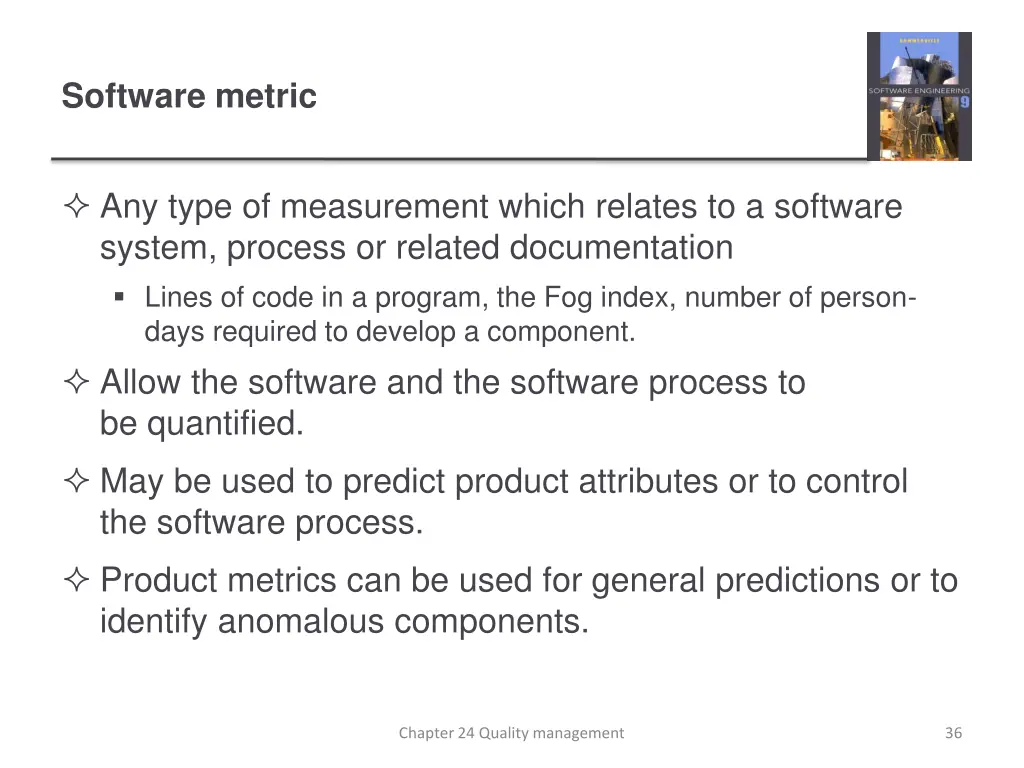 software metric