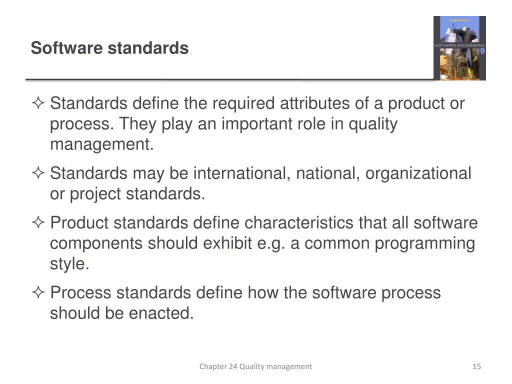 software standards