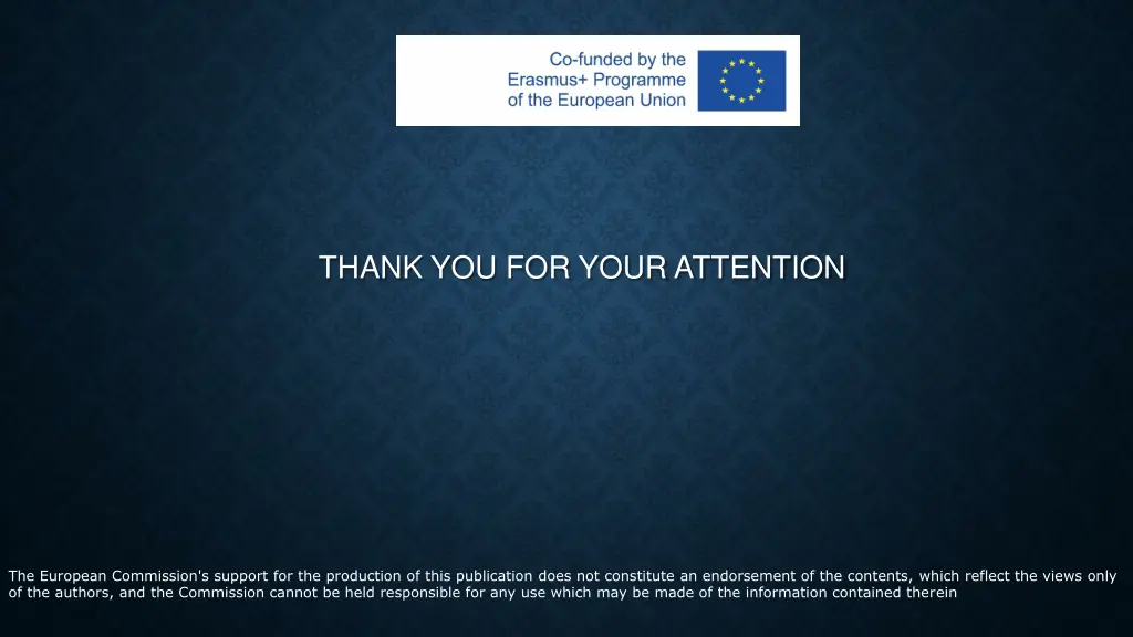 thank you for your attention