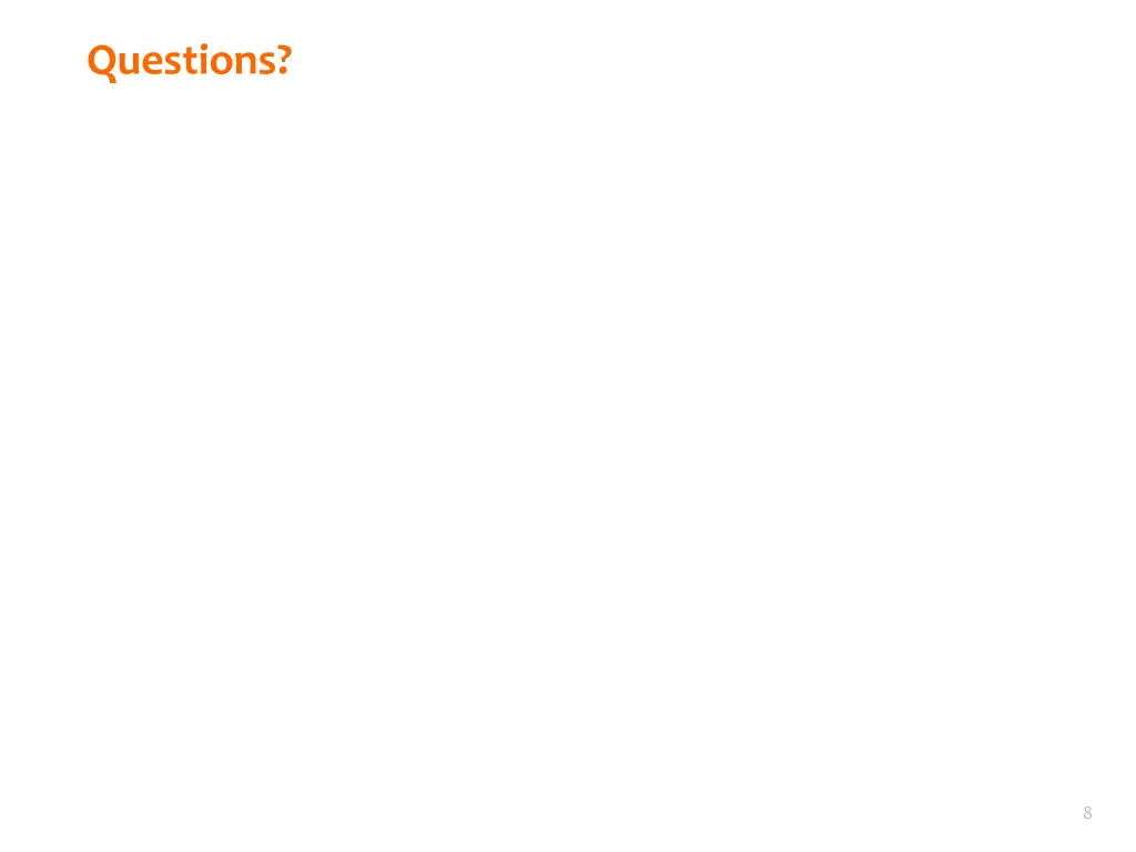 questions