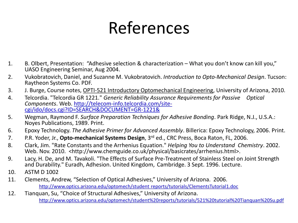 references