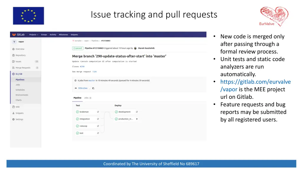 issue tracking and pull requests