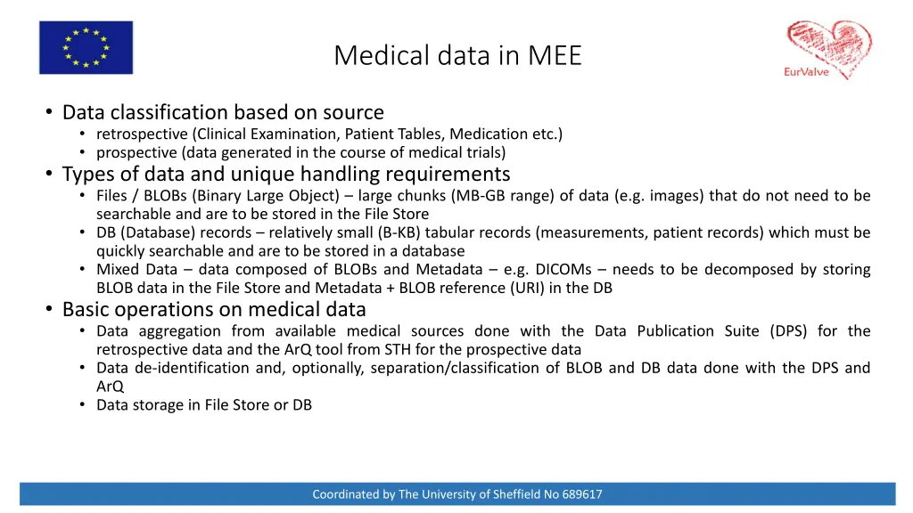 medical data in mee