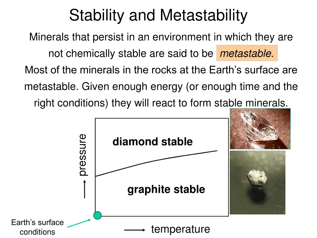 stability and metastability