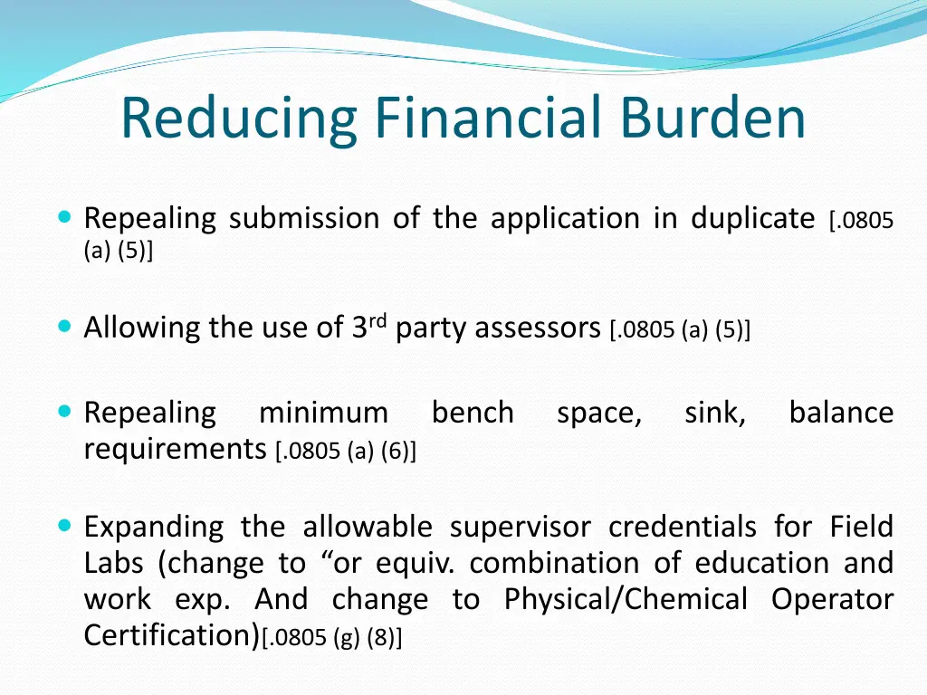 reducing financial burden 1