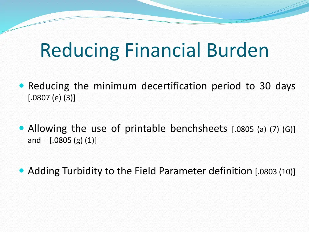 reducing financial burden 3