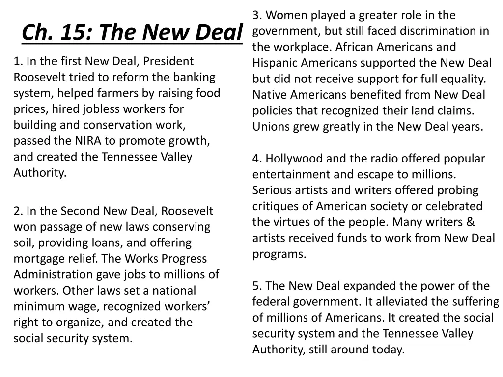 3 women played a greater role in the government