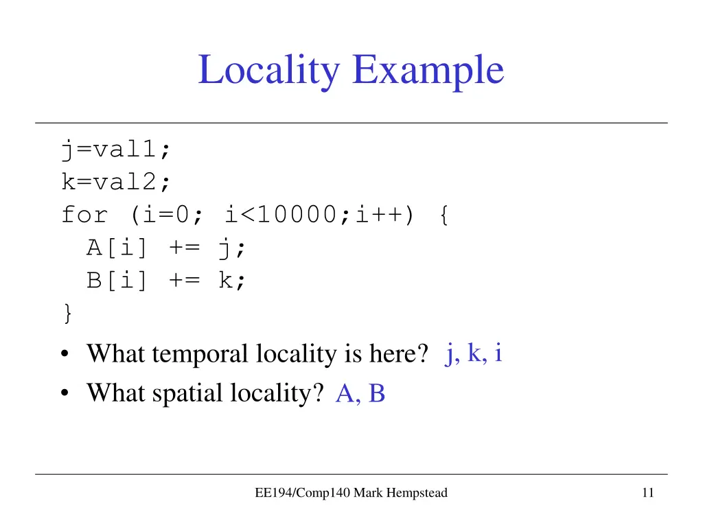 locality example