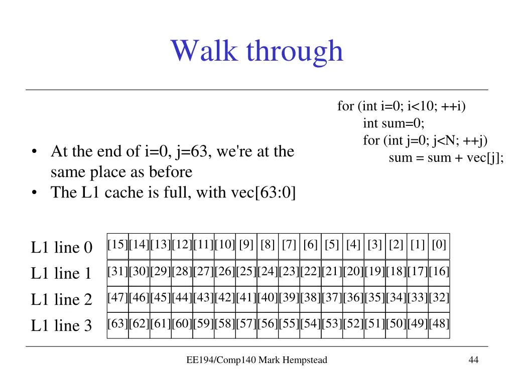 walk through 8
