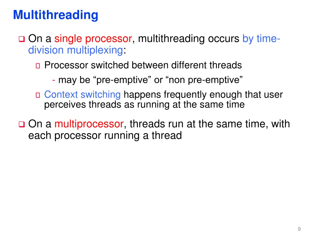 multithreading