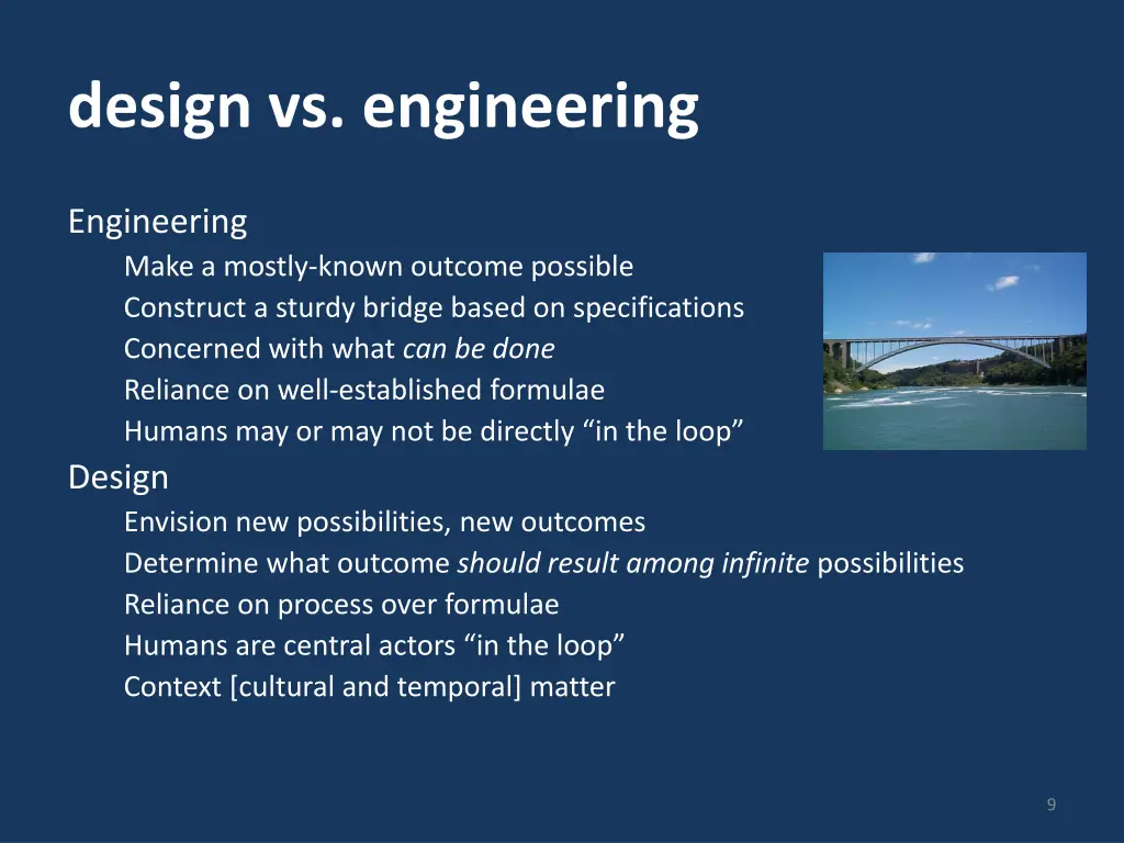 design vs engineering