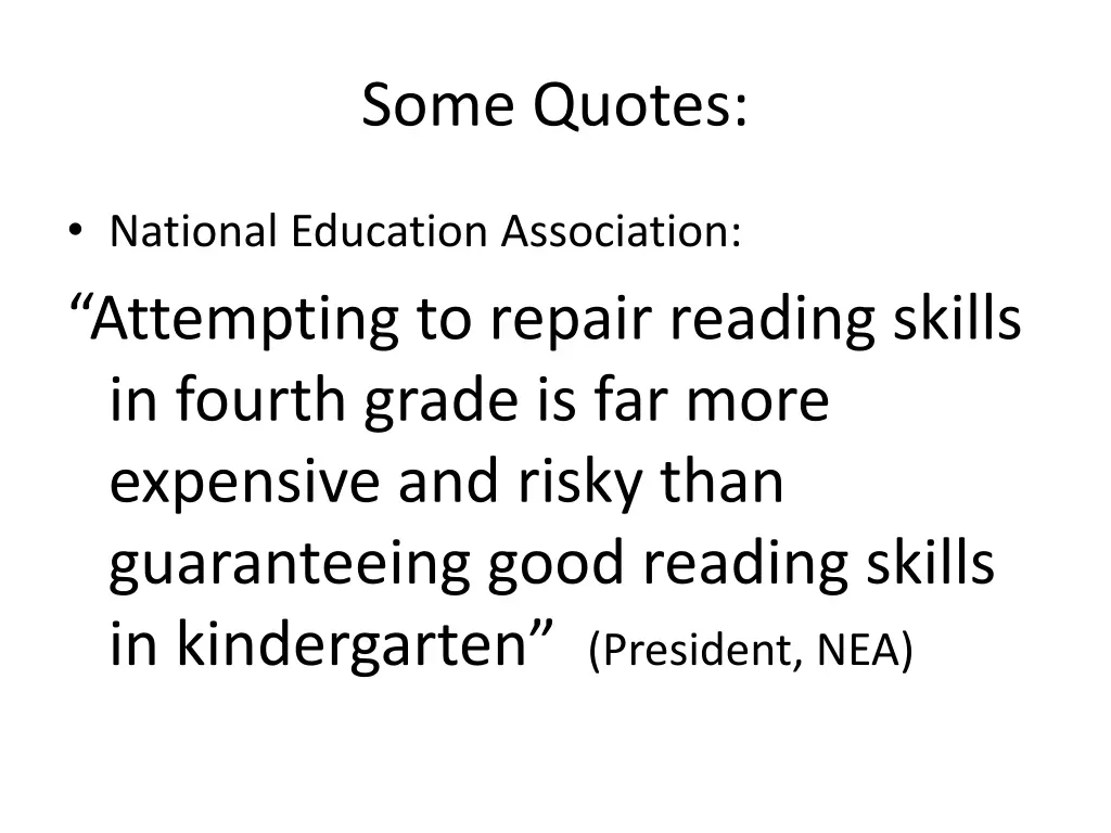some quotes