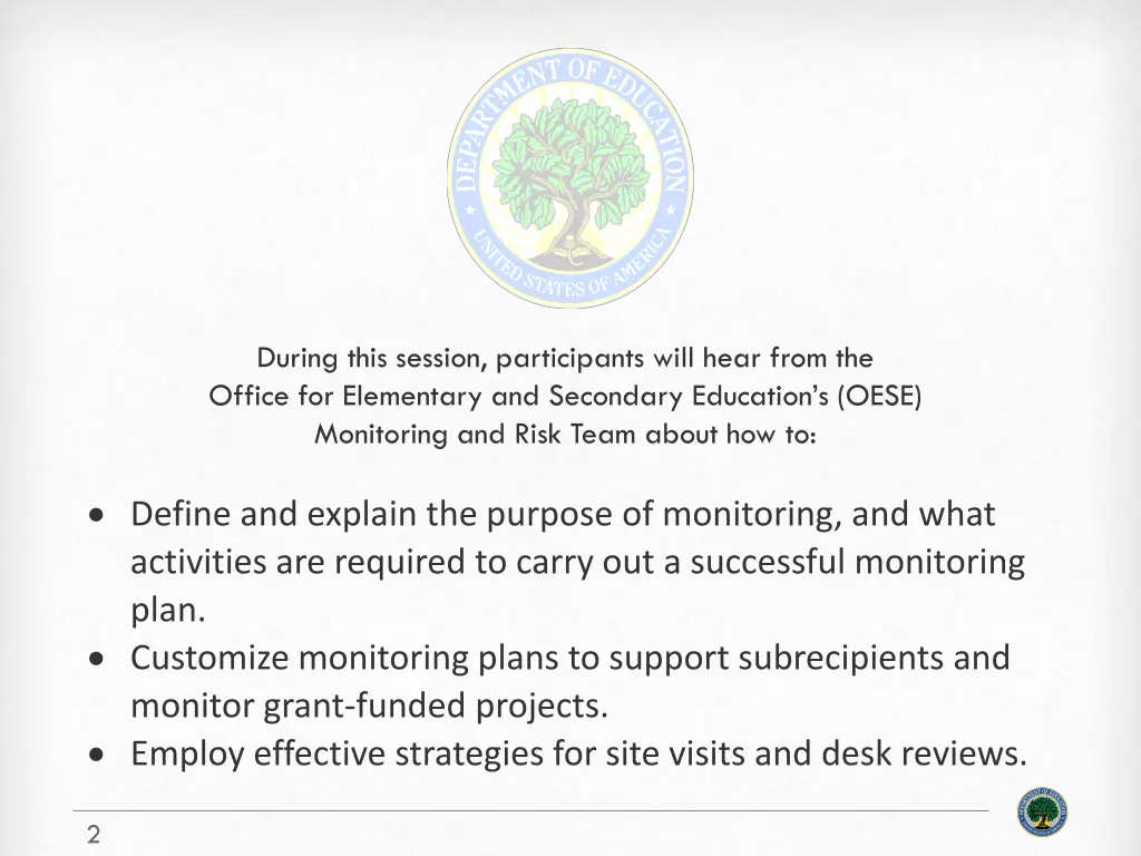 during this session participants will hear from