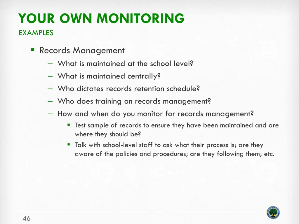 your own monitoring examples 2