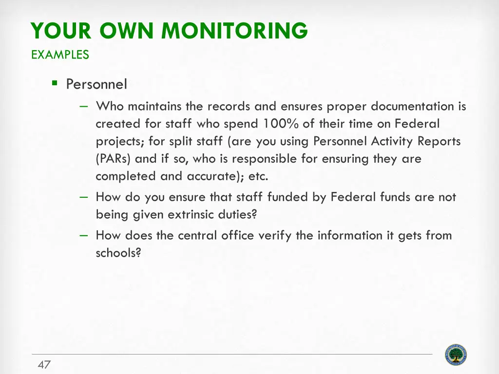 your own monitoring examples 3