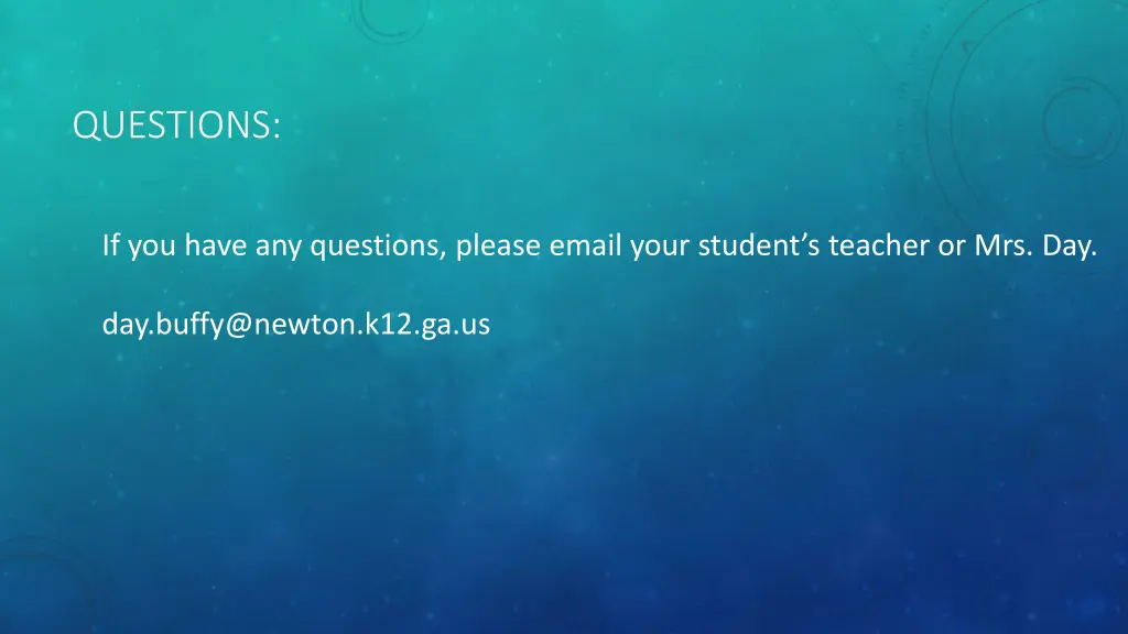 questions