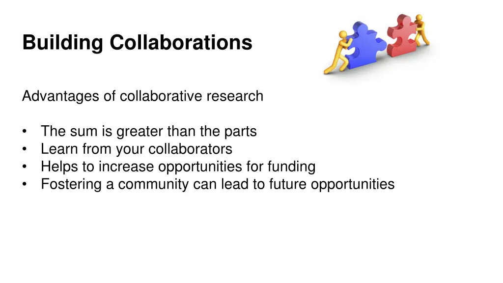 building collaborations