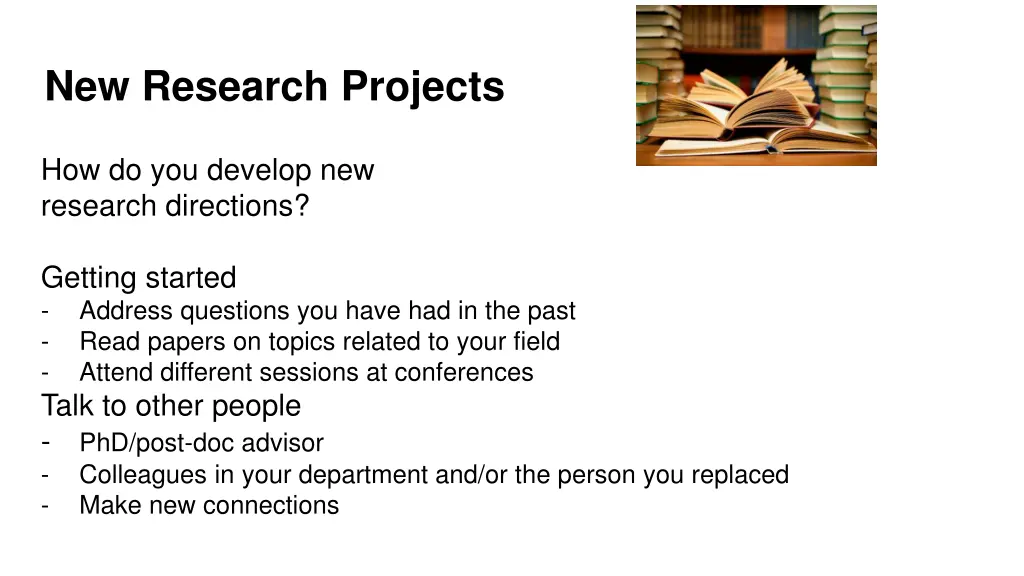 new research projects 2