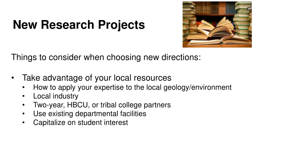 new research projects 4