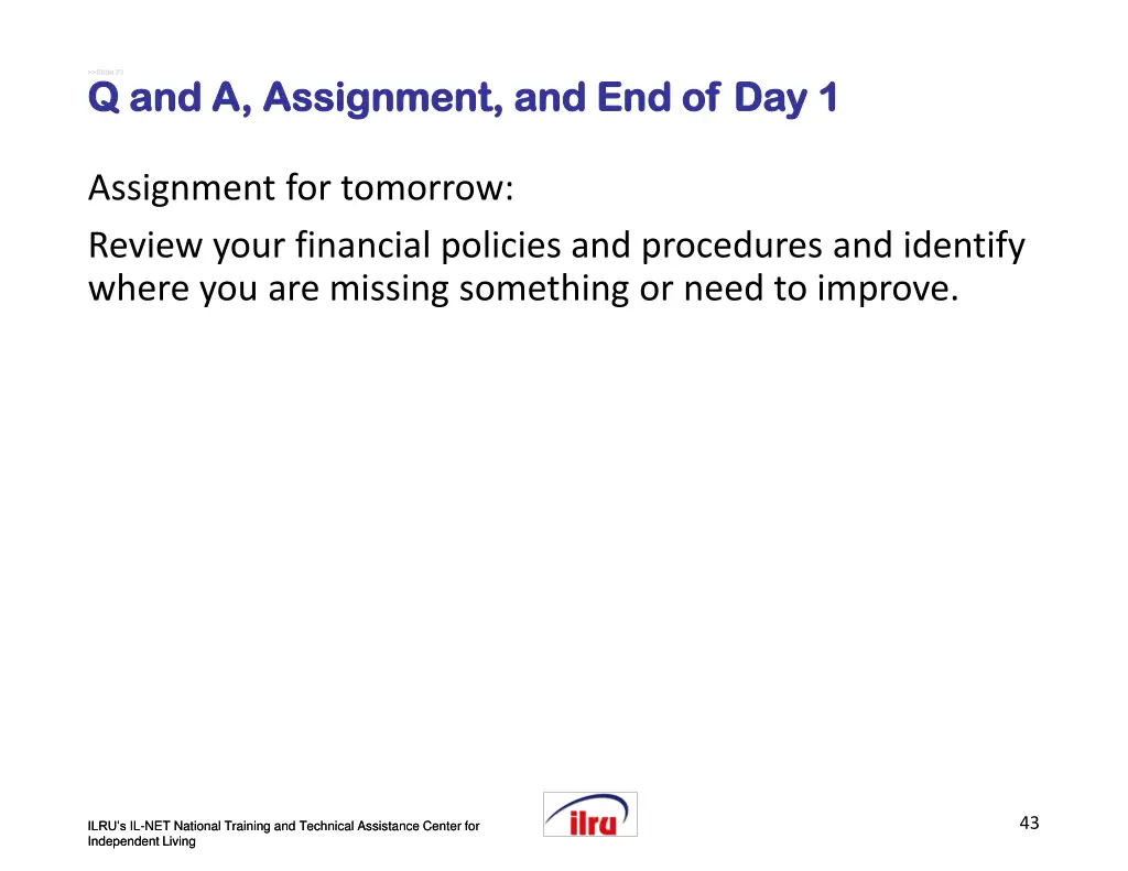 slide 73 slide 73 q and a assignment