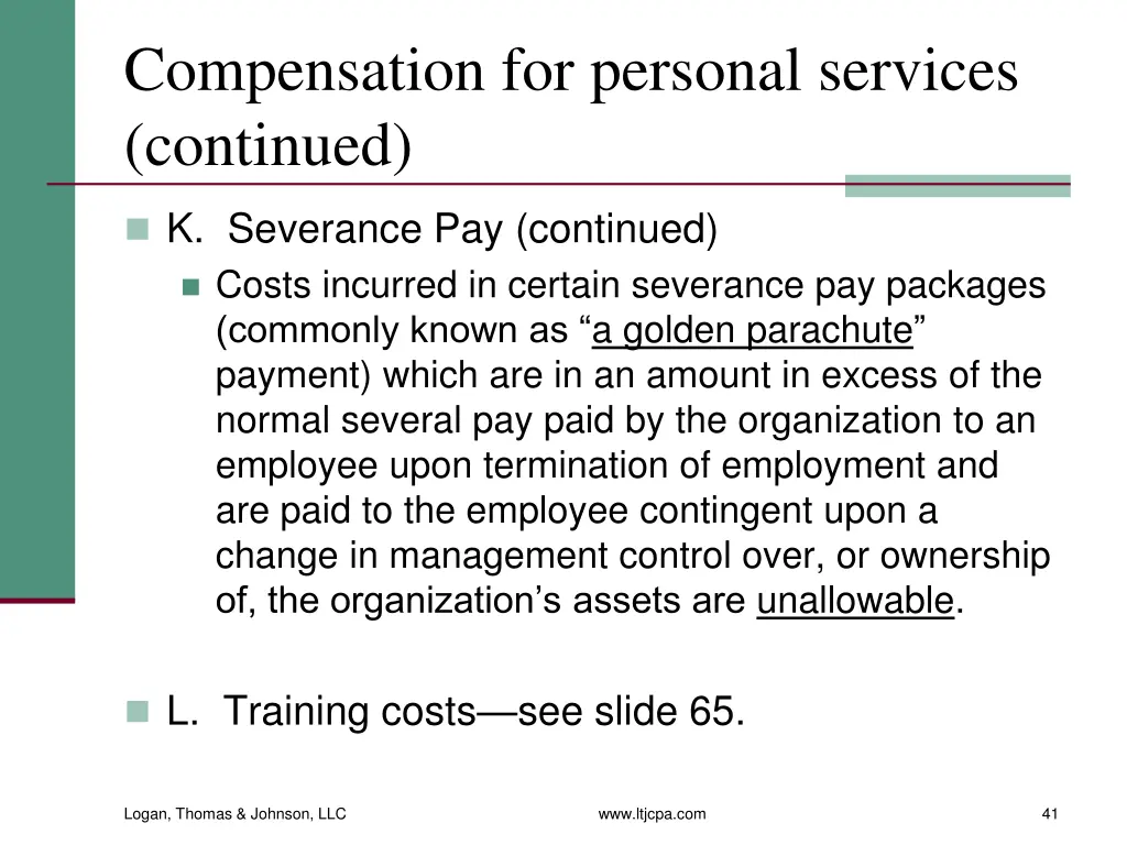 compensation for personal services continued 11