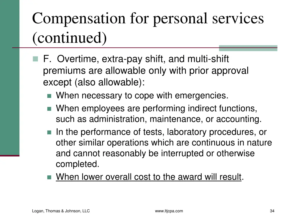 compensation for personal services continued 4