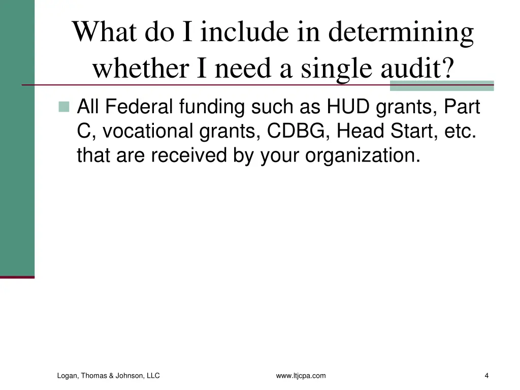 what do i include in determining whether i need
