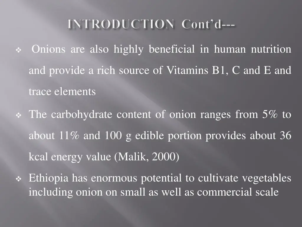 onions are also highly beneficial in human