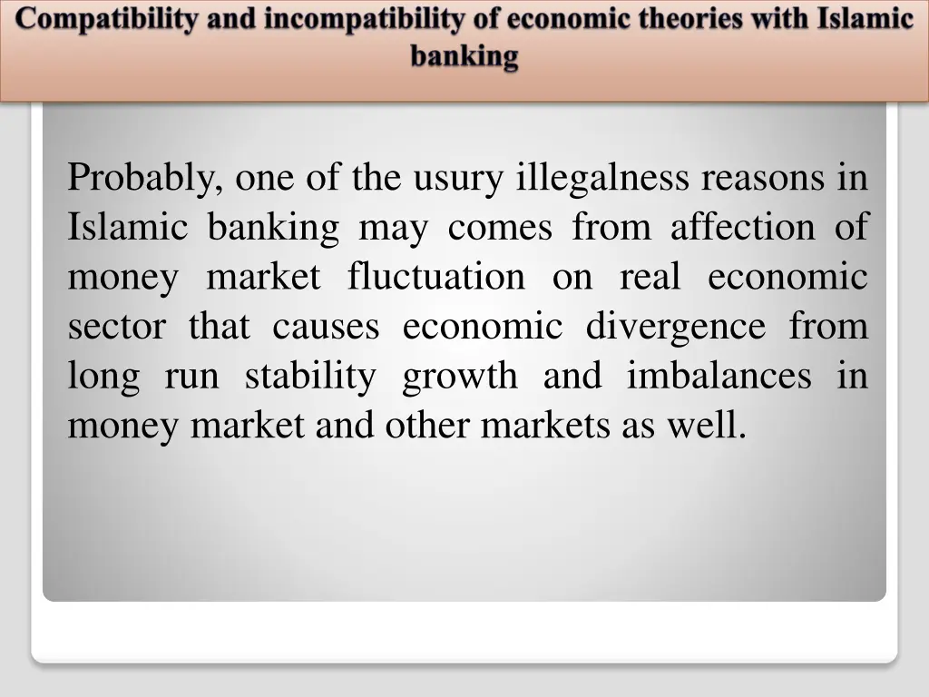 probably one of the usury illegalness reasons