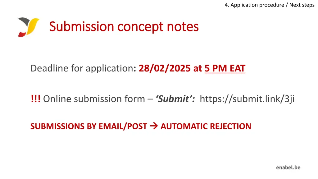 4 application procedure next steps 1