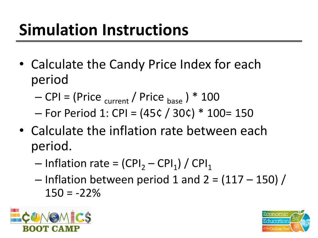 simulation instructions