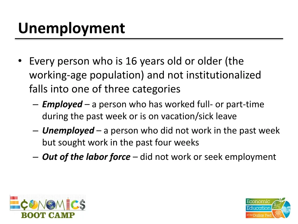unemployment