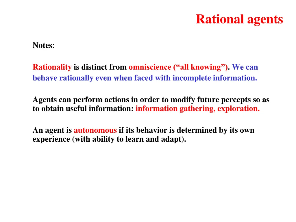 rational agents 1