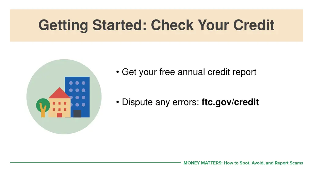 getting started check your credit