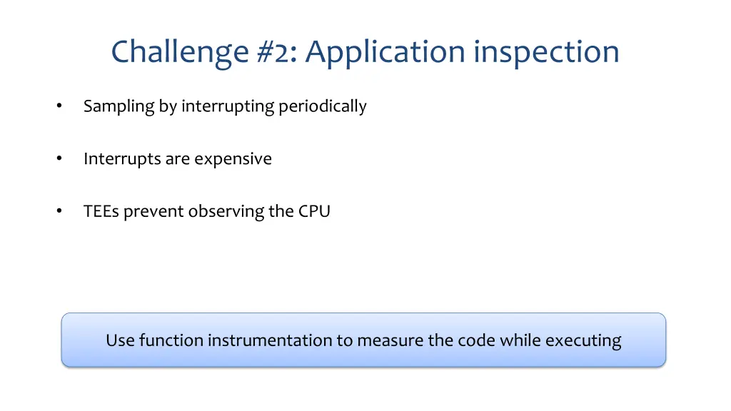 challenge 2 application inspection