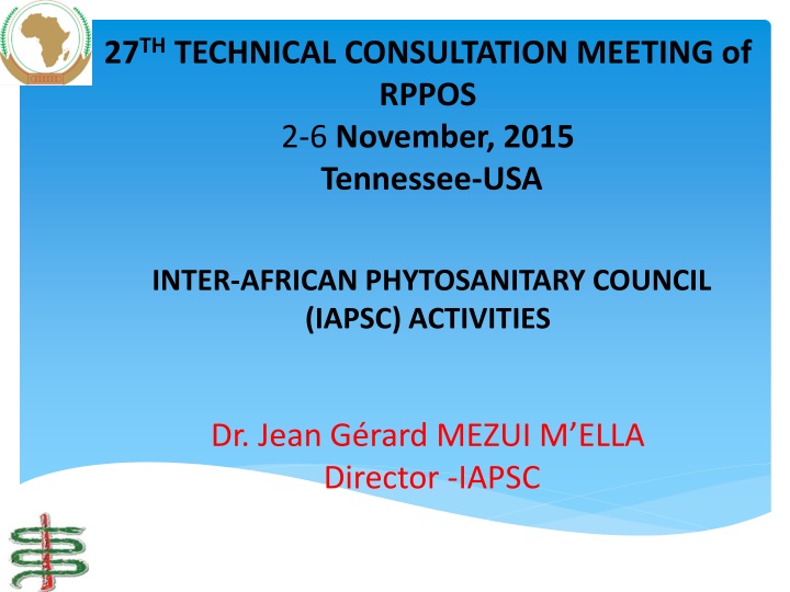 27 th technical consultation meeting of rppos